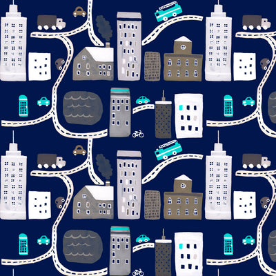 Little City Wallcovering - Night