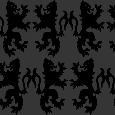 Griffons Wallcovering - Noir