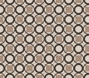 Circles Wallcovering - Brown