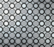 Circles Wallcovering - Silver