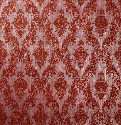 Petite Heirloom Wallcovering - Variegated Scarlet