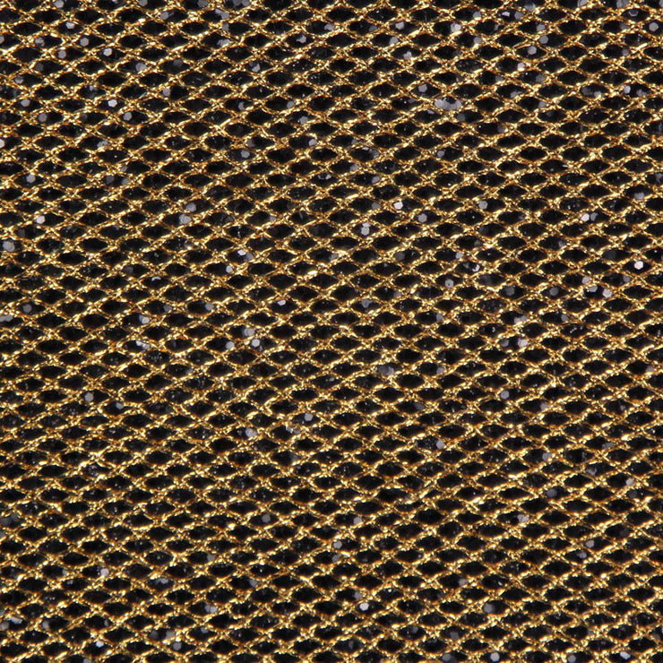 Woven Sequins Wallcovering - Black / Copper