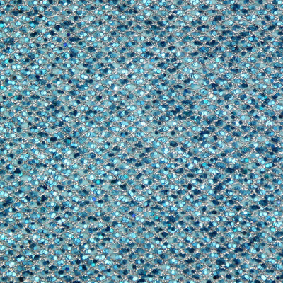 Woven Sequins Wallcovering - Blue / Silver