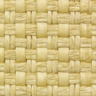 Cream Basketweave Grasscloth Wallcovering