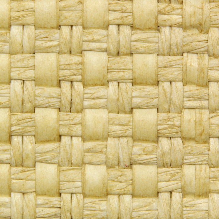 Cream Basketweave Grasscloth Wallcovering