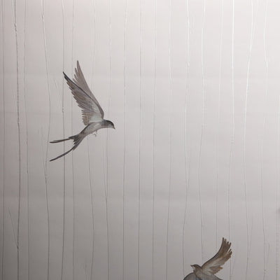 Airborne - Beige Wallcovering