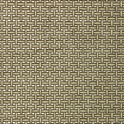 Umber and Silver Grasscloth Wallcovering