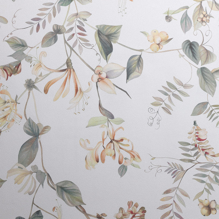 Jubilant Floral - Winter Wallcovering