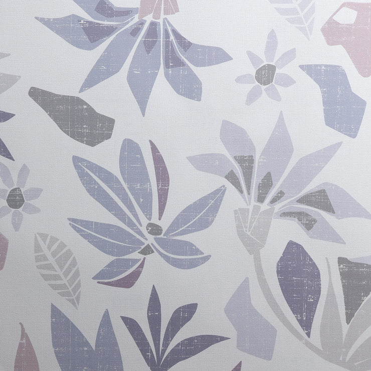 Mod Floral - Lilac Wallcovering