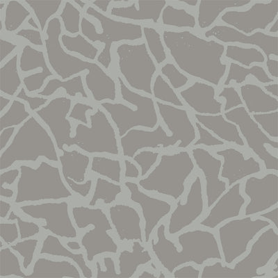 Inked Wallcovering - Silver