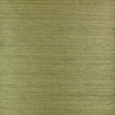 Rural Green Grasscloth Wallcovering