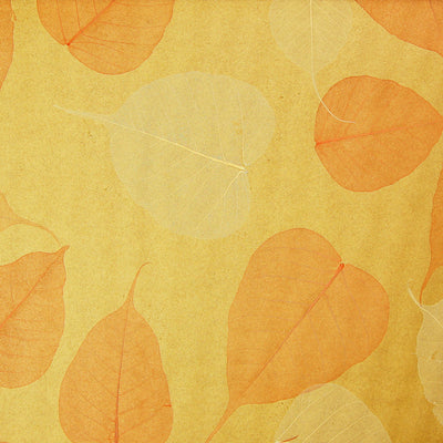 Amber Leaf Wallcovering