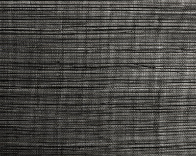 Duo Sisal Wallcovering - Black and White