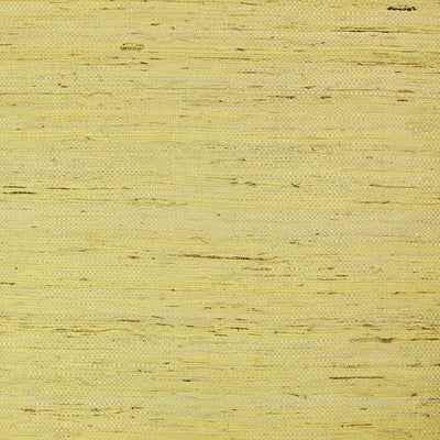 Soft Yellow Grasscloth Wallcovering