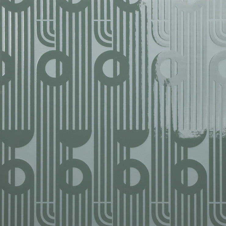 Rewind Wallcovering - Seafoam