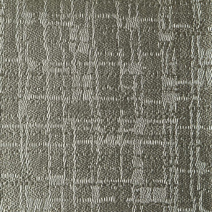 Metallic Thread Wallcovering - White Gold