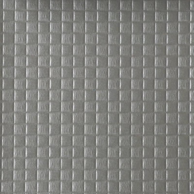 Squares Wallcovering - Brushed Nickel