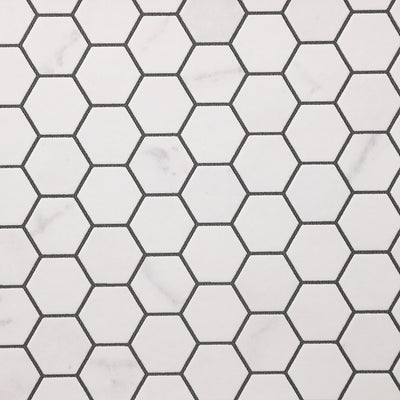 Hexagonal Tile Wallcovering