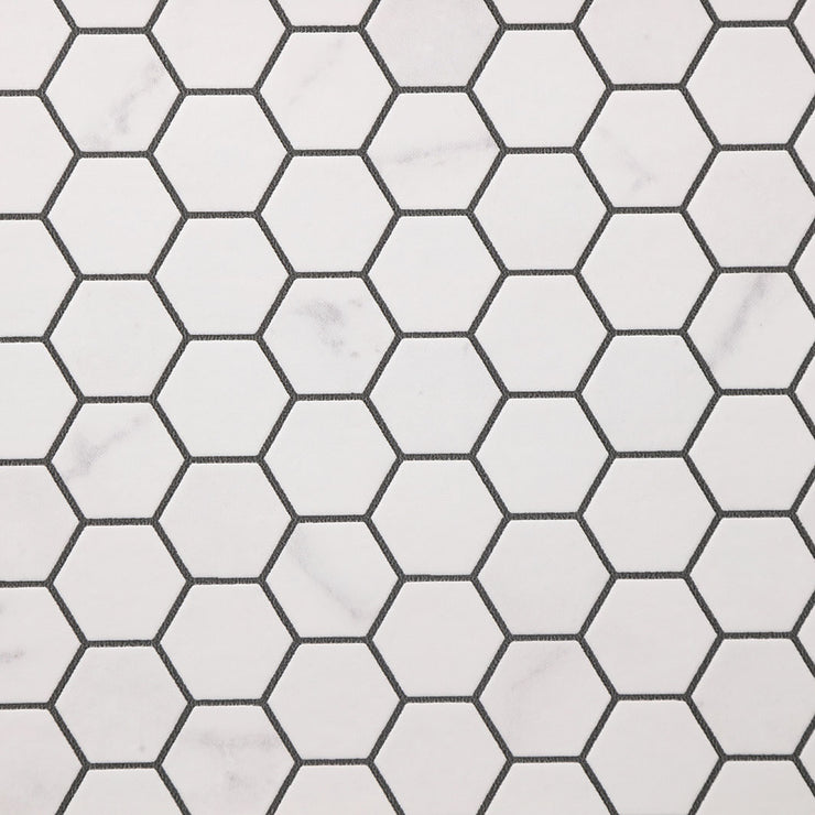 Hexagonal Tile Wallcovering