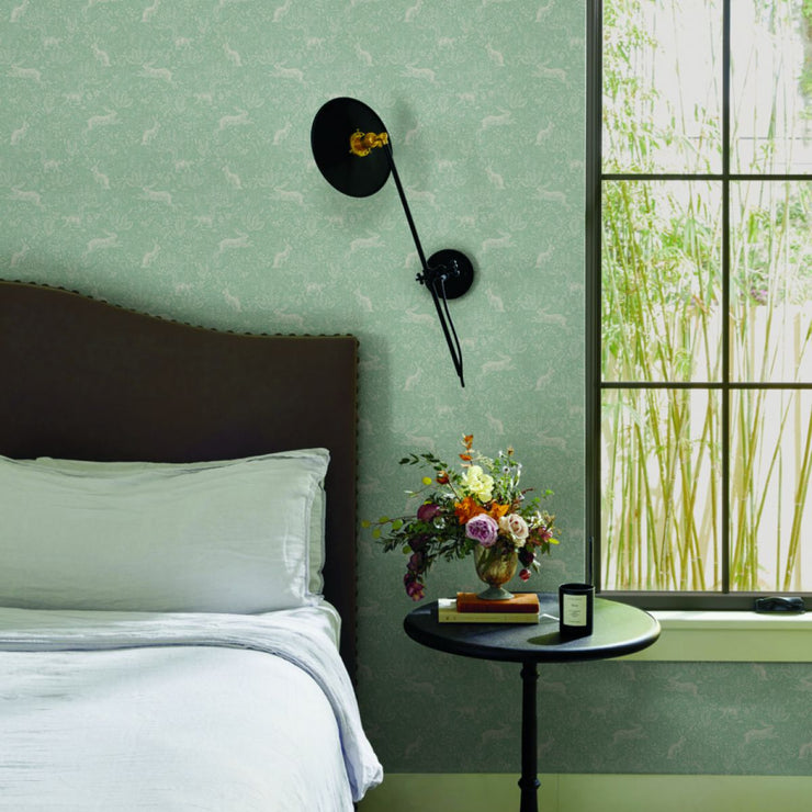 Aesop - Green | Tropical Wallpaper | Linwood